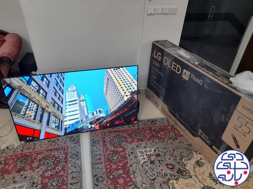 خریدار تلویزیون ال جی 55BX - حبیب الله سربندی