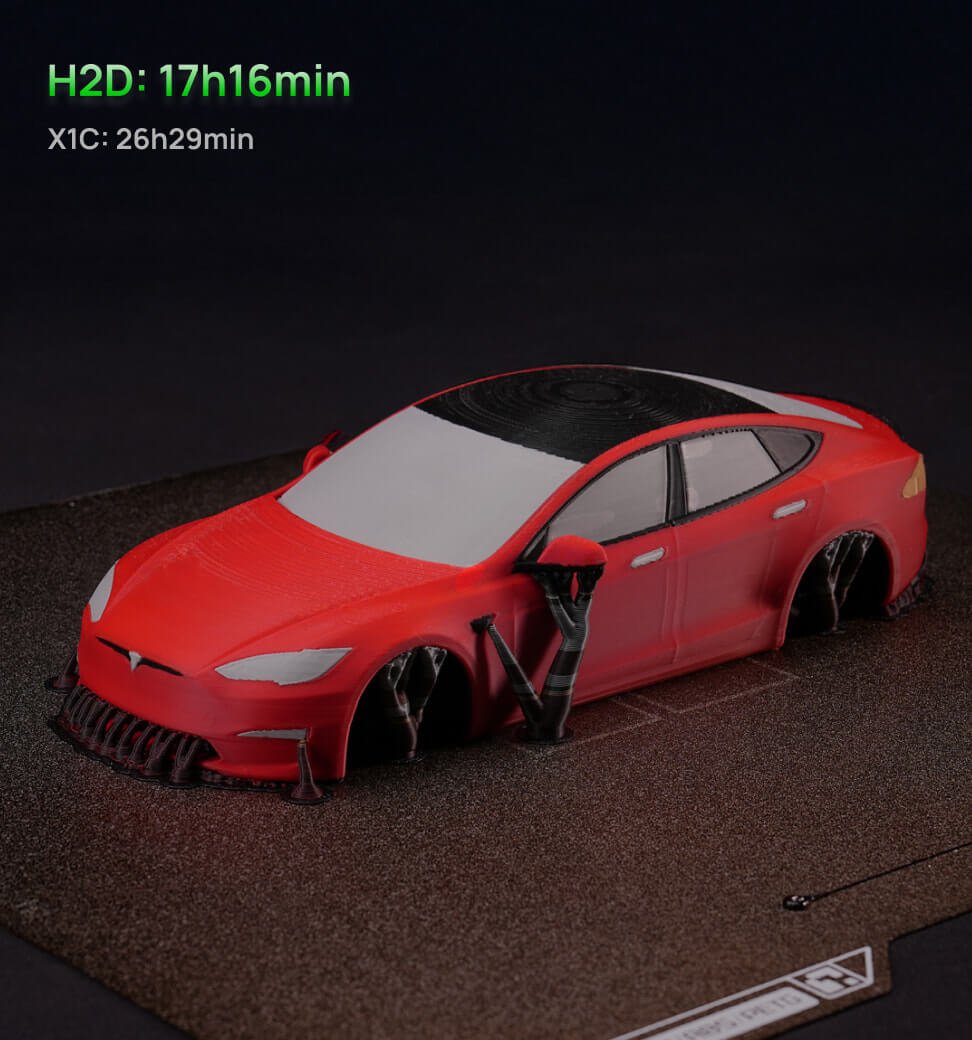 Bambu Lab H2D Combo با قابلیت چاپ چند رنگ همزمان