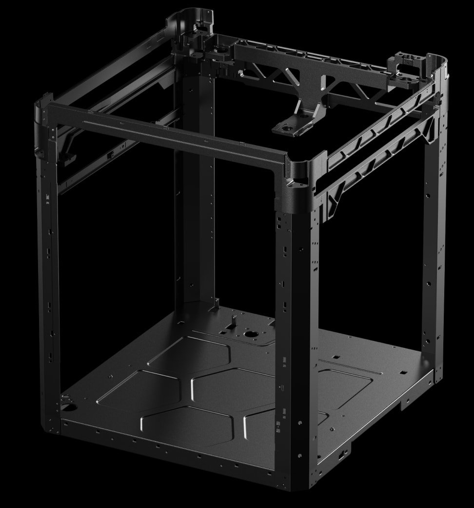 فریم تمام فلز و بادوام پرینتر سه بعدی Bambu Lab H2D Combo
