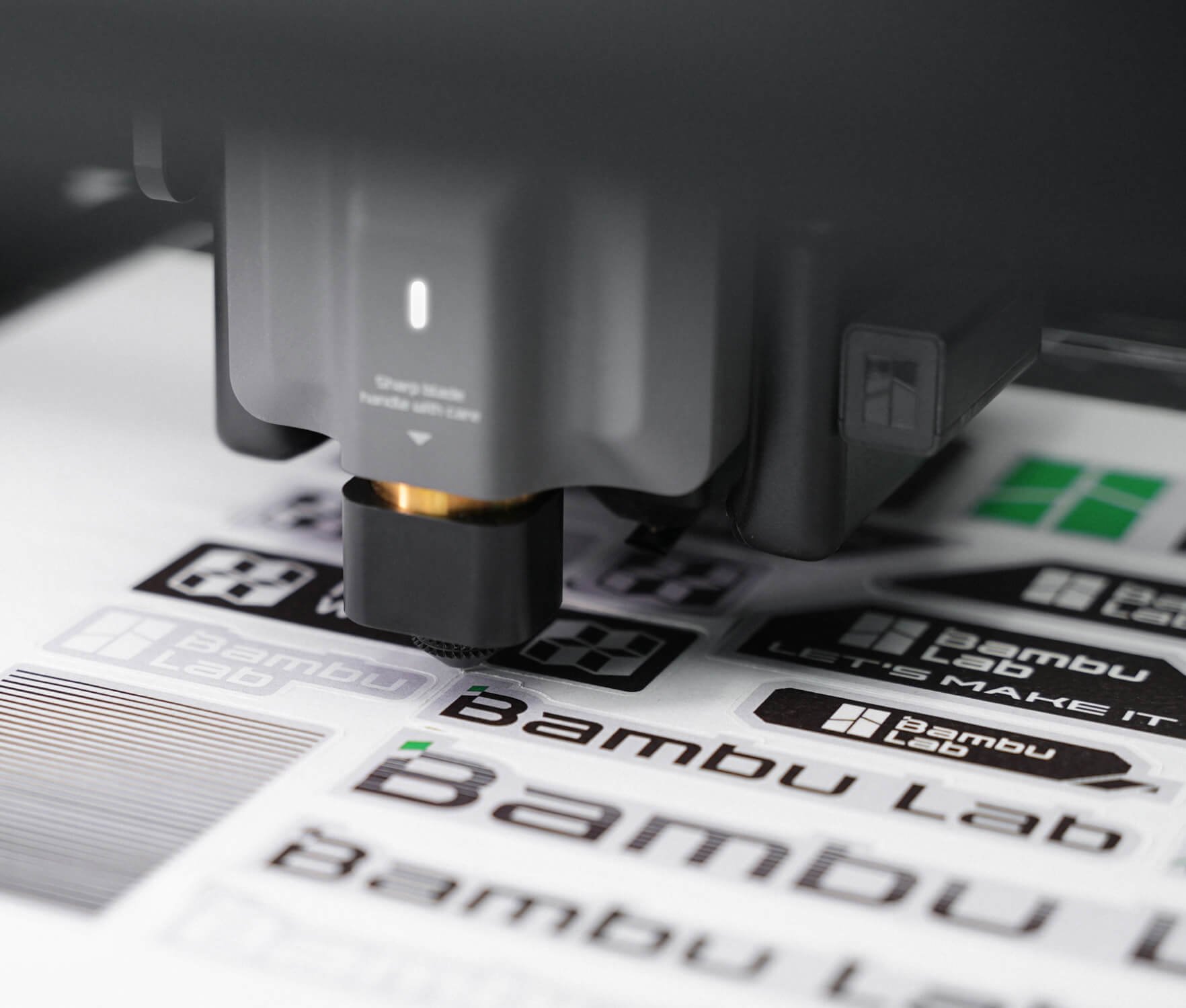 قابلیت Print Then Cut در پرینتر سه بعدی H2D مدل لیزری