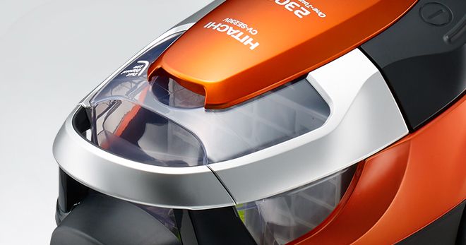 دستگیره جلویی بزرگ برای حمل نقل آسان در جارو برقی CV-SE230V