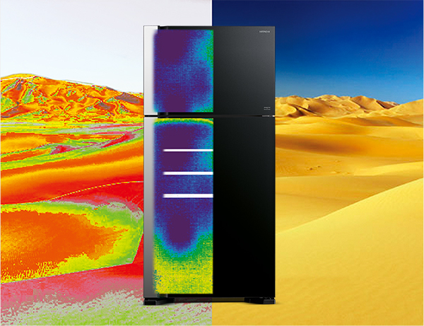 یخچال هیتاچی مدل R-M700APG با خنک کننده قدرتمند