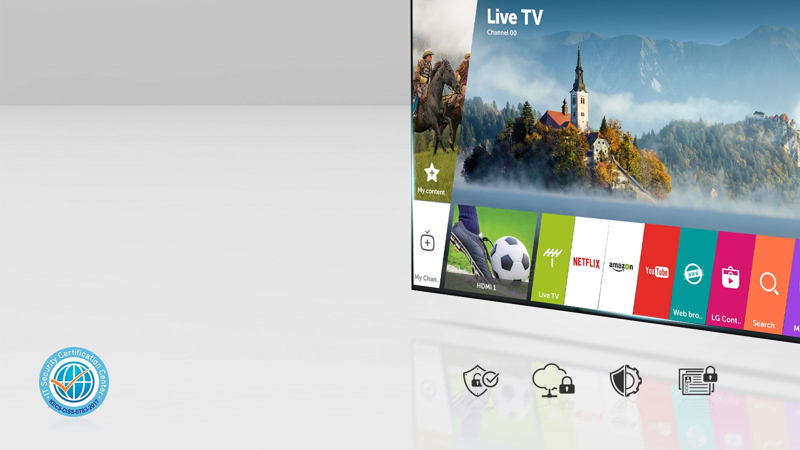 webos 3.5 در تلویزیون ال جی مدل B7V