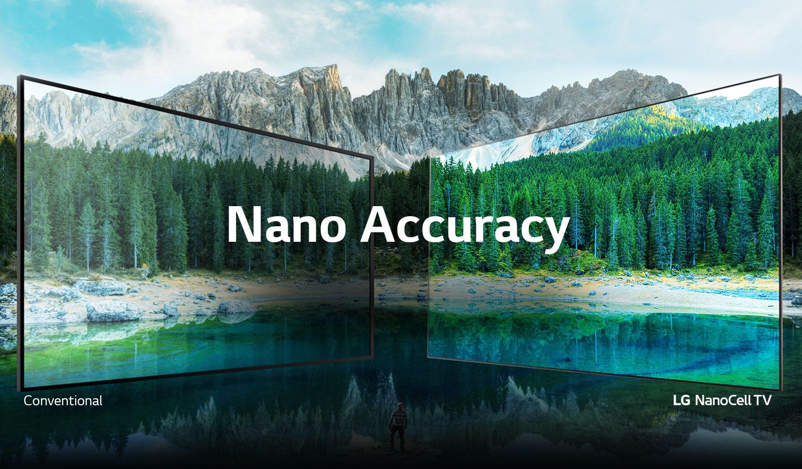 با استفاده از تکنولوژی Nano Cell دقت رنگ ها در تلویزیون ال جی SM8100 از تمام زوایا حفظ می شود