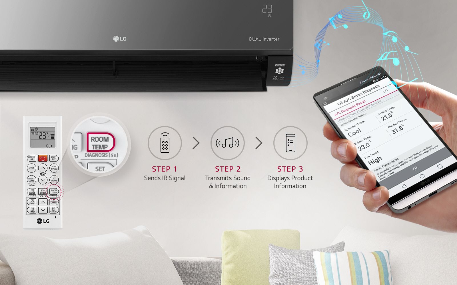 قفسه مخصوص بطری در یخچال فریزر ال جی GCX-267