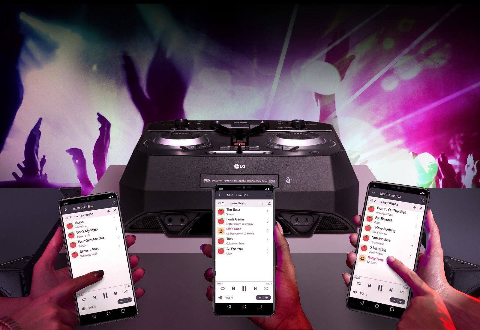 اتصال CK99 به 3 تلفن همراه