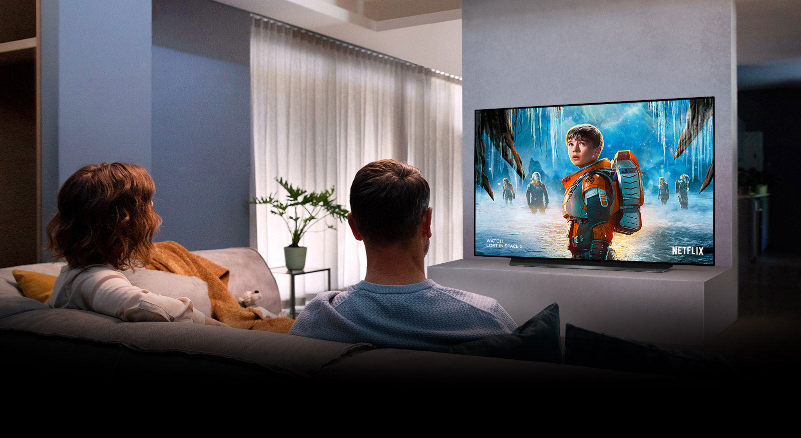 تلویزیون ال جی 77CX با وضوح تصویر 4K