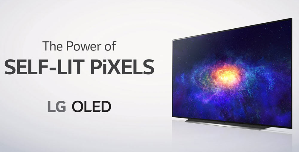 تکنولوژی SELF-LIT PiXELS در تلویزیون ال جی 77CX محصول 2020