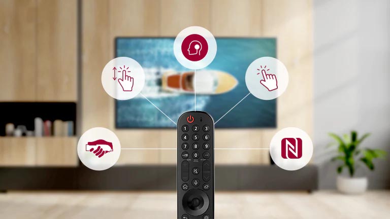 ریموت کنترل جادویی تلویزیون ال جی 55NANO75