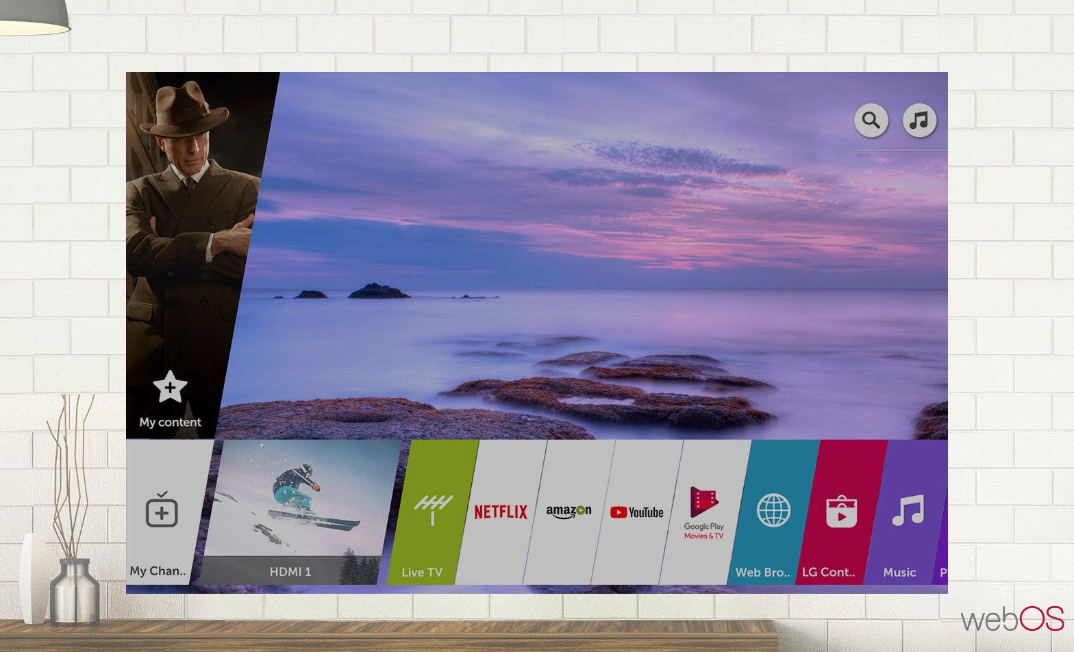 تلویزیون هوشمند نانو86 مجهز به سیستم عامل WebOS