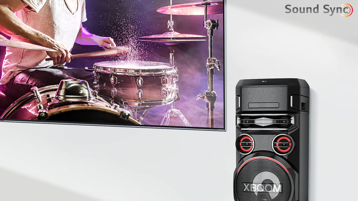 پشتیبانی از Sound Sync در سیستم صوتی LG ON7