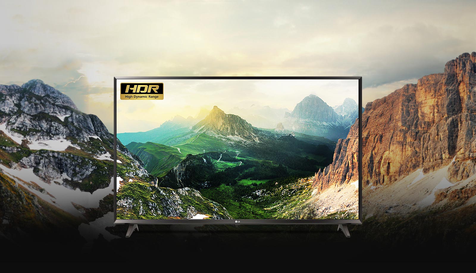 تلویزیون 55UU640C مجهز به تکنولوژی HDR است و از فرمت HDR10 پشتیبانی می کند