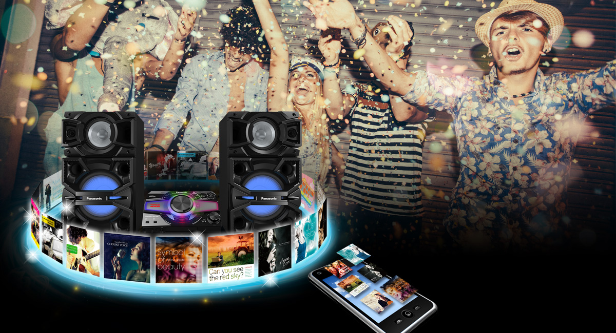 برنامه MAX JUKE و تنظیمات از راه دور سیستم صوتی SC-MAX5000