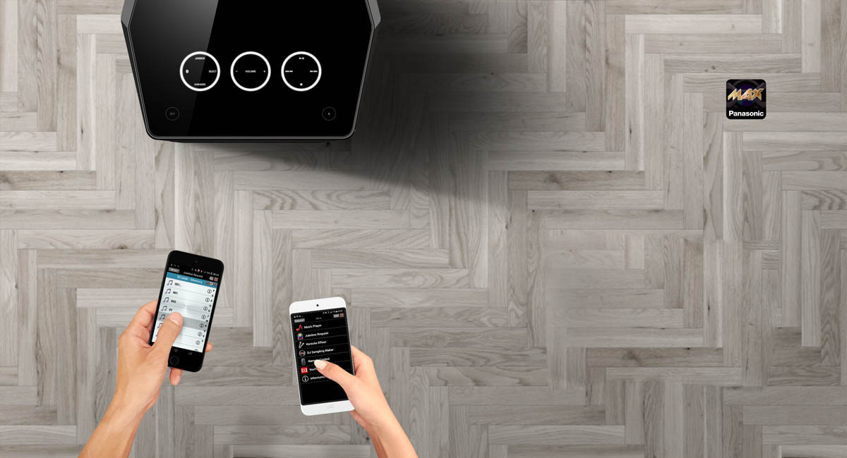 قابلیت اتصال سیستم صوتی Panasonic SC-UA90 به لوازم جانبی
