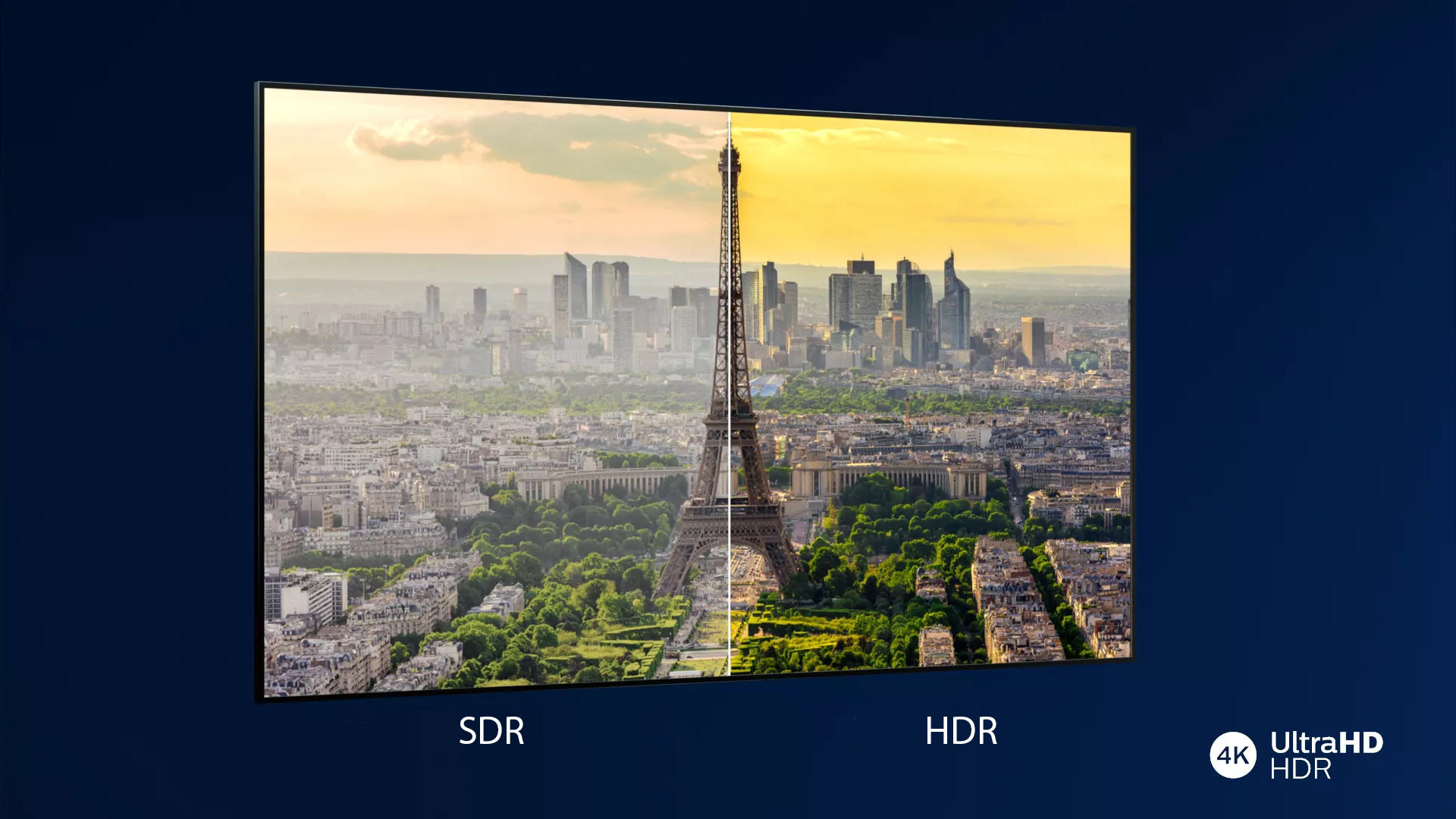 پخش محتوای HDR در تلویزیون 50 اینچ فیلیپس PUS8555