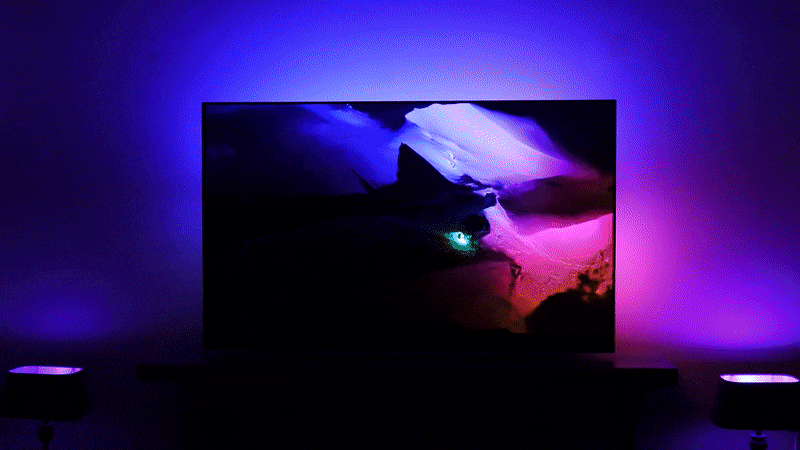 ویژگی Ambilight+hue در تلویزیون جدید فیلیپس 50PUS8555