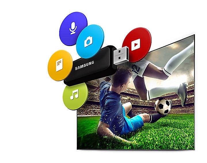 پخش فیلم و محتوا از طریق ConnectShare و پورت USB در تلویزیون سامسونگ k6500