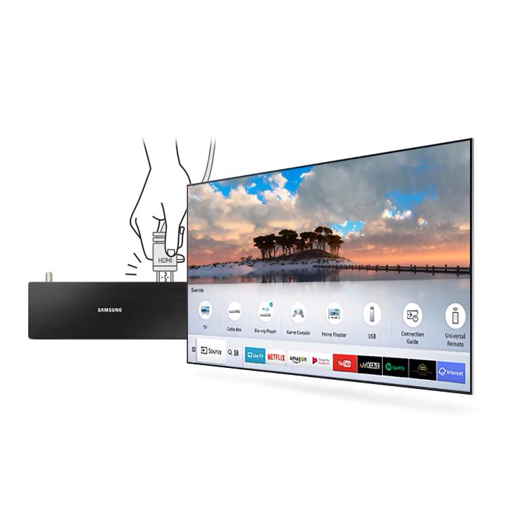 تشخیص خودکار دستگاه های متصل به تلویزیون سامسونگ N6900