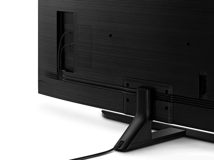 خفی کردن کابل ها در پایه تلویزیون سامسونگ NU8000