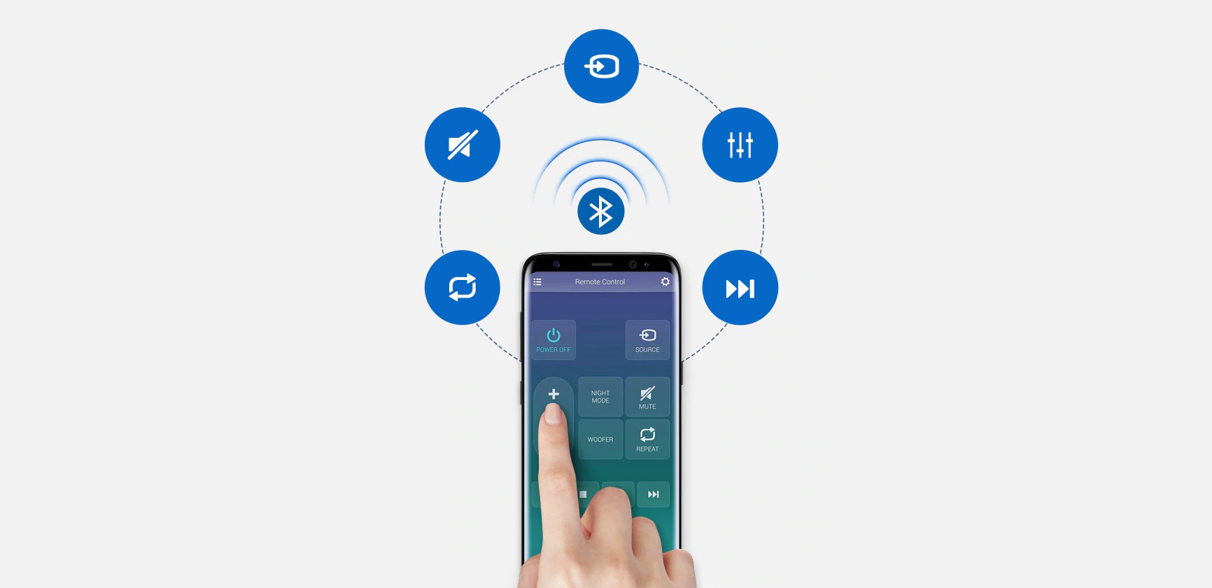 پشتیبانی از برنامه Remote Audio