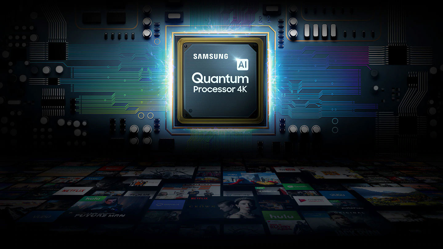Samsung 55LS03TAU دارای پردازنده Quantom Processot 4K