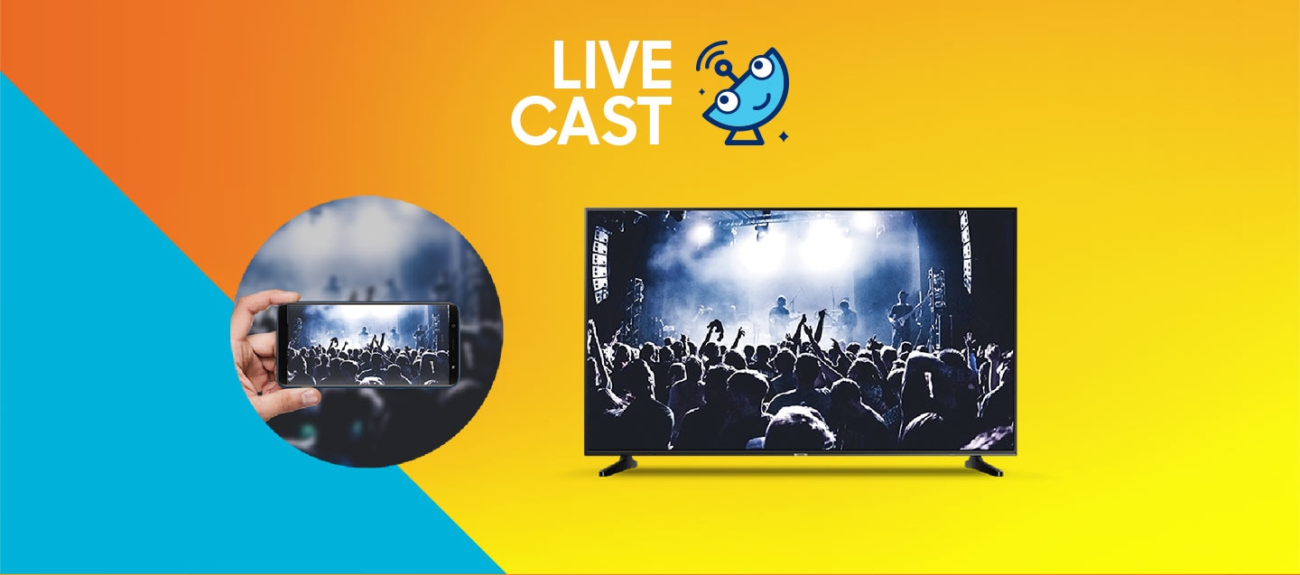 ویژگی Live Cast در سامسونگ 49N5370