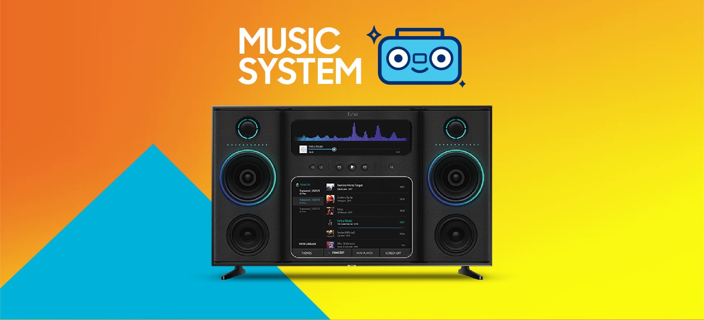 کیفیت صدای فوق العاده تلویزیون سامسونگ 49N5370