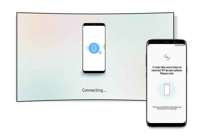 مرحله دوم اتصال به برنامه SmartThings در سامسونگ 65NU8500