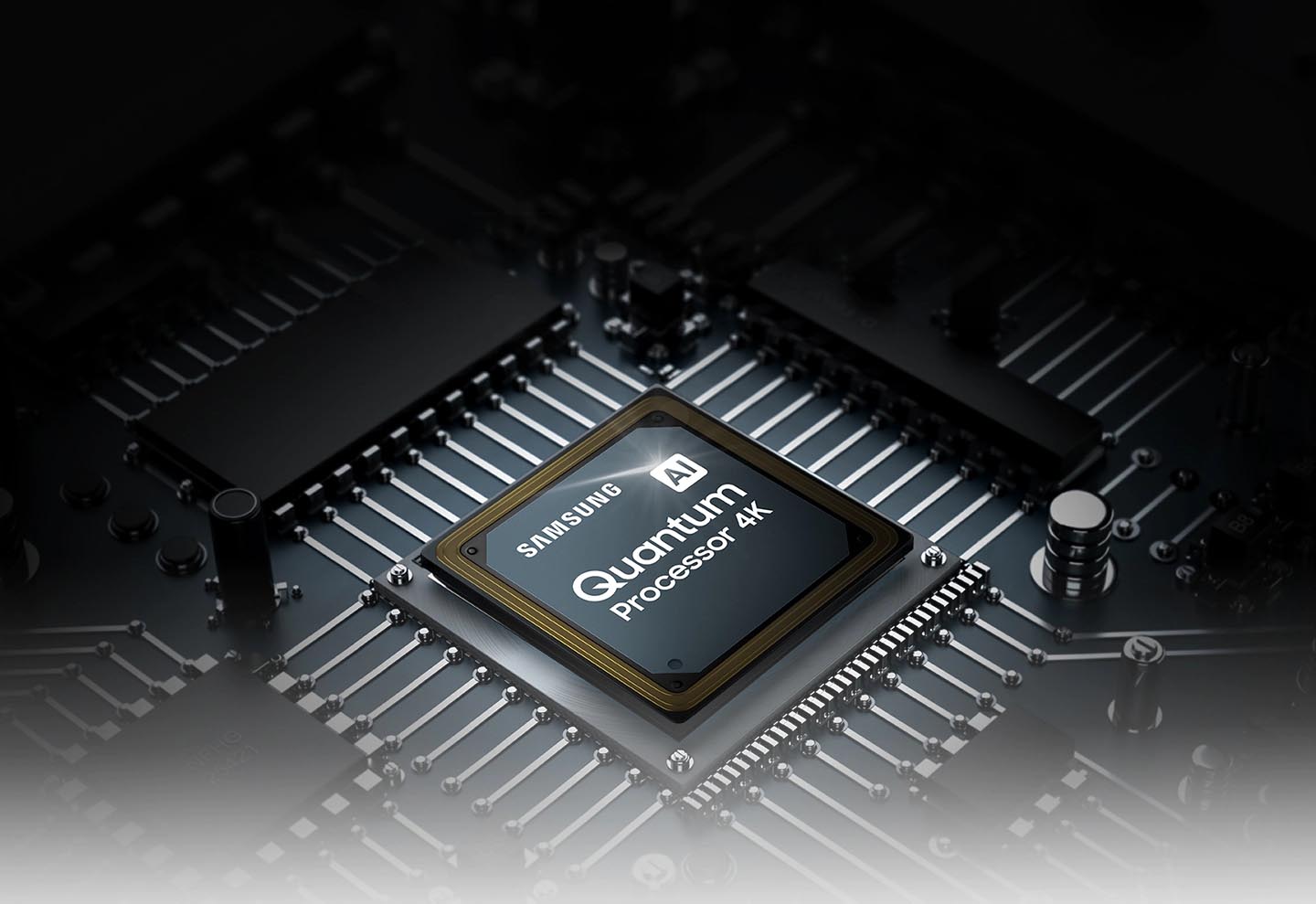 Samsung 65Q70A دارای پردازنده Quantom Processor 4K