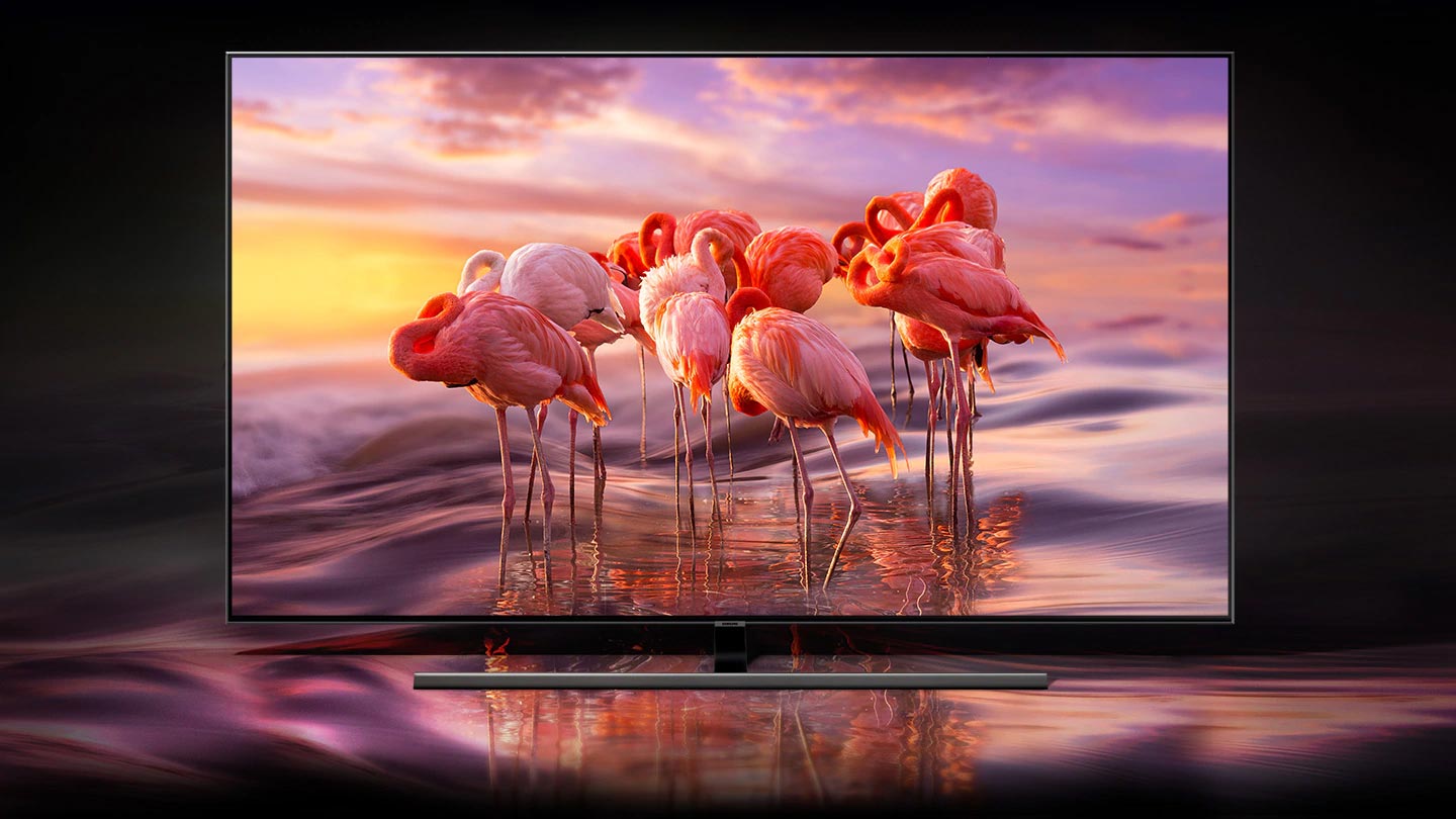 رنگ های 100% واقعی با استفاده از فناوری Quantum Dot در تلویزیون سامسونگ 65Q80R