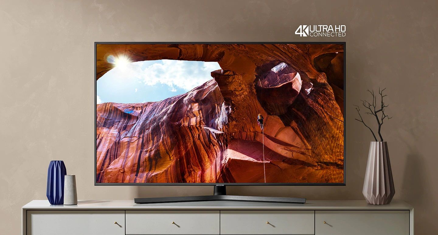 کیفیت تصویر 4K UHD 50RU7400 سامسونگ