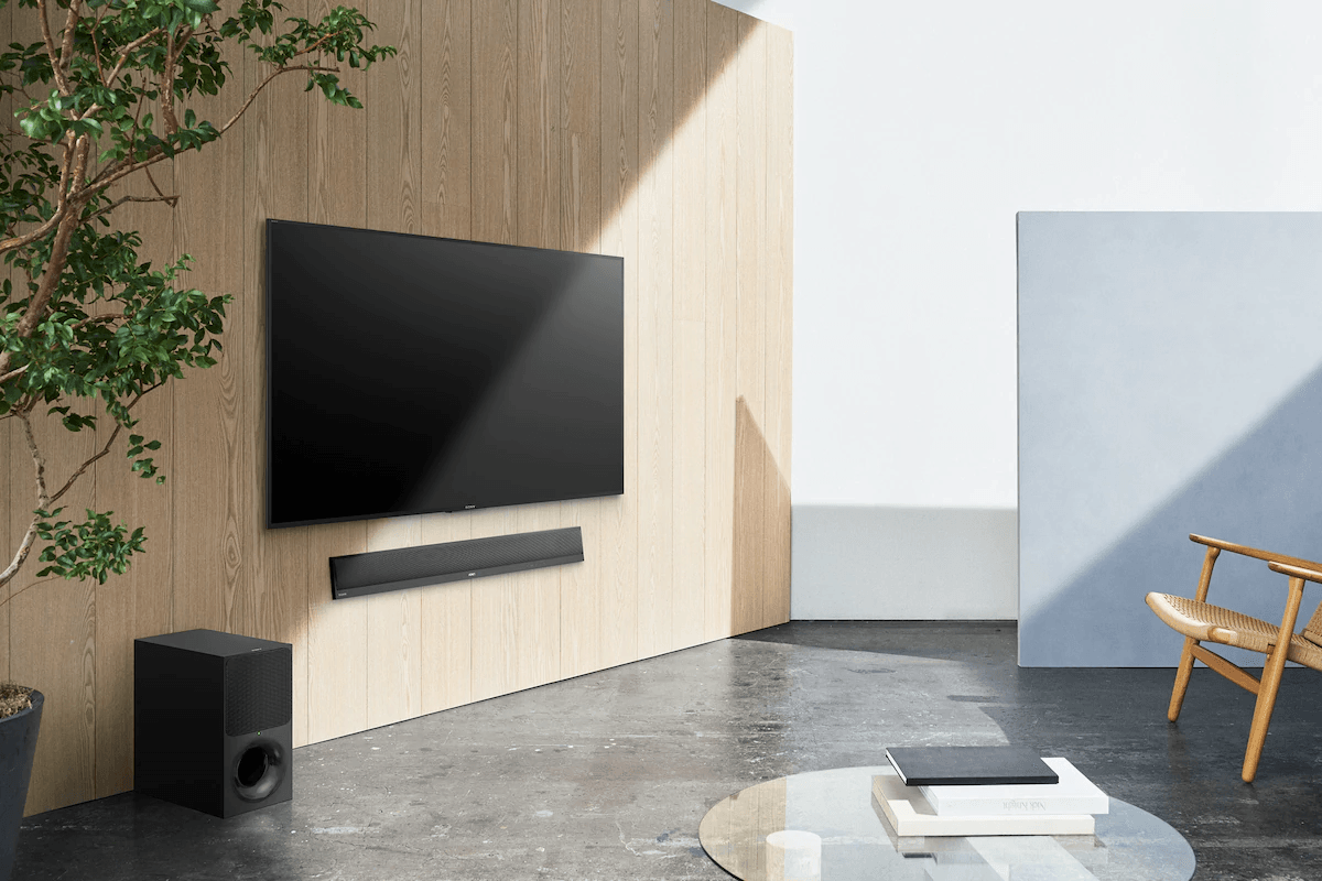 ساندبار سونی HT-CT800 به راحتی روی دیوار نصب می شود