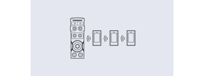 اتصال با بلوتوث و NFC در سیستم صوتی سونی v82d