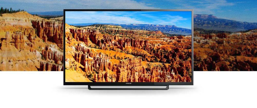 کیفیت و وضوح بالا در تلویزیون سونی R350E
