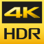 کیفیت 4K HDR صفحه نمایش در تلویزیون X7000D