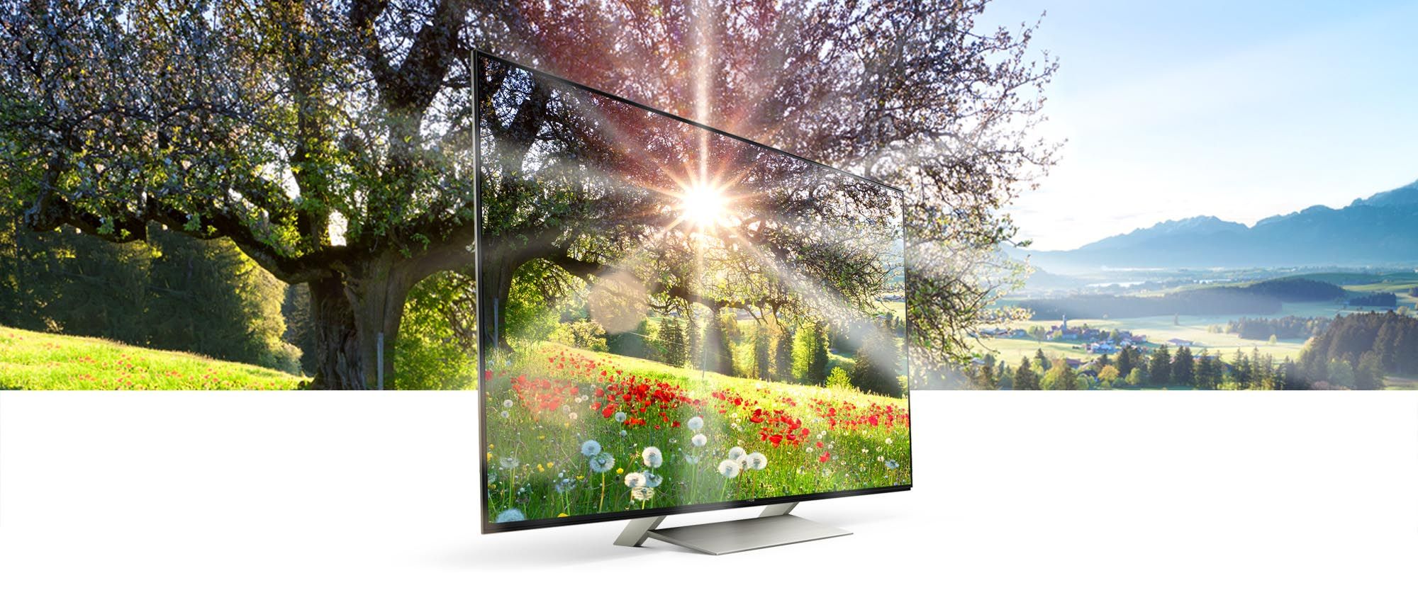 کیفیت فوق العاده تصاویر در تلویزیون سونی X9300E