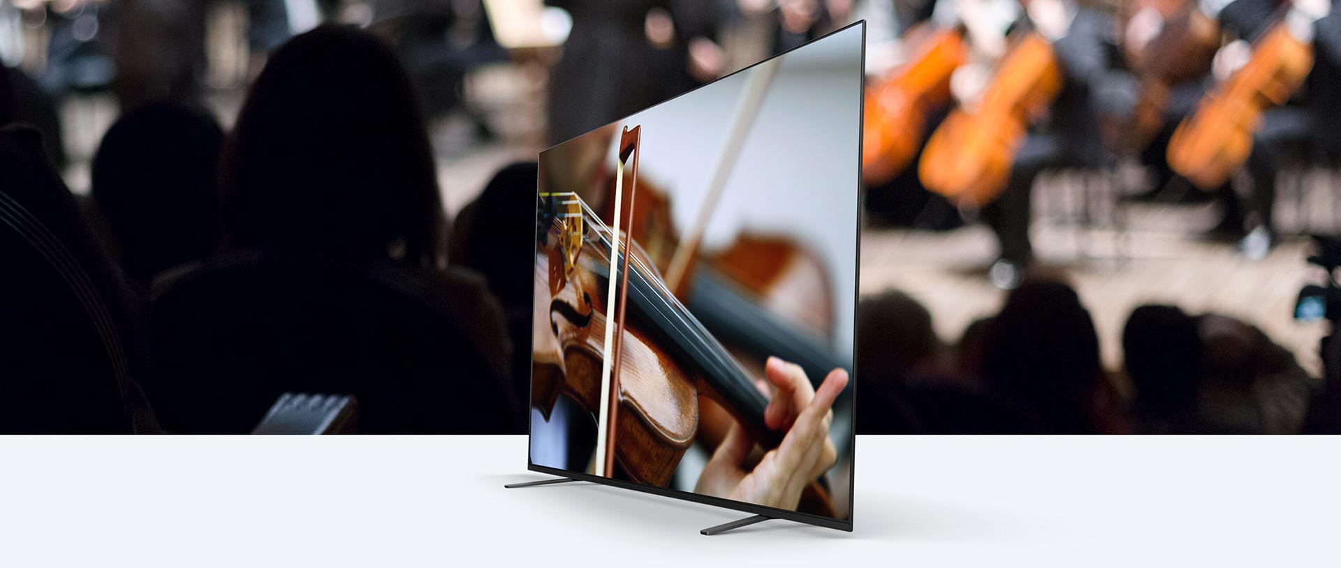 سیستم صوتی آکوستیک Acoustic Surface Audio در تلویزیون سونی 55A8H