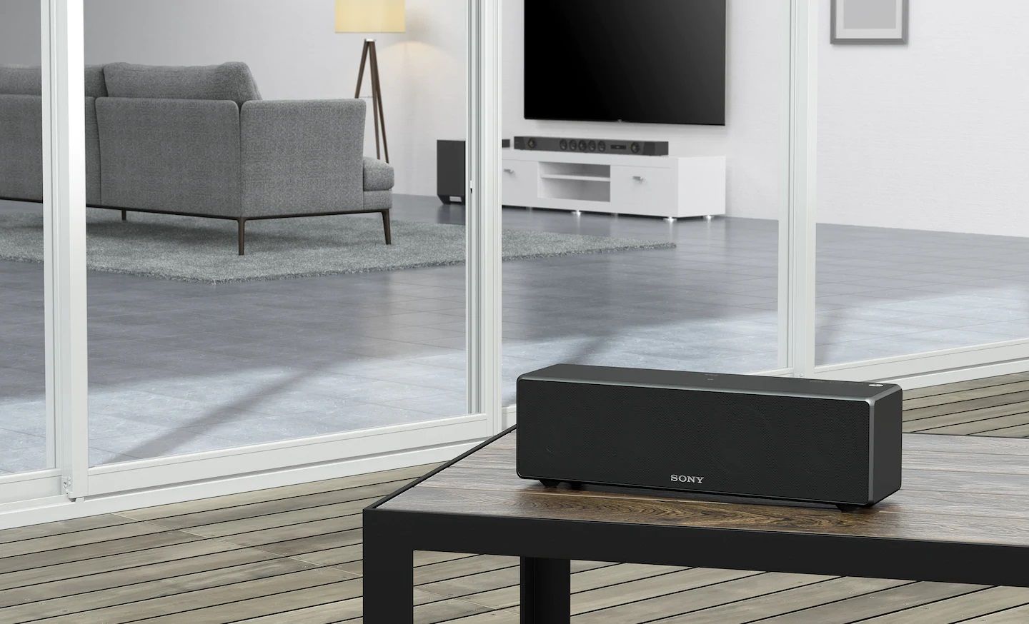 پشتیبانی ساندبار HT-ST5000 سونی به برنامه Music Center