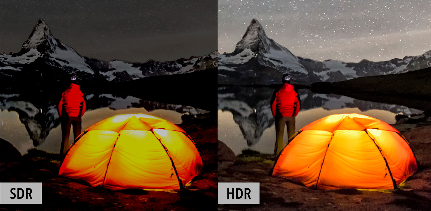 تکنولوژی HDR در تلویزیون 49X7077G سونی