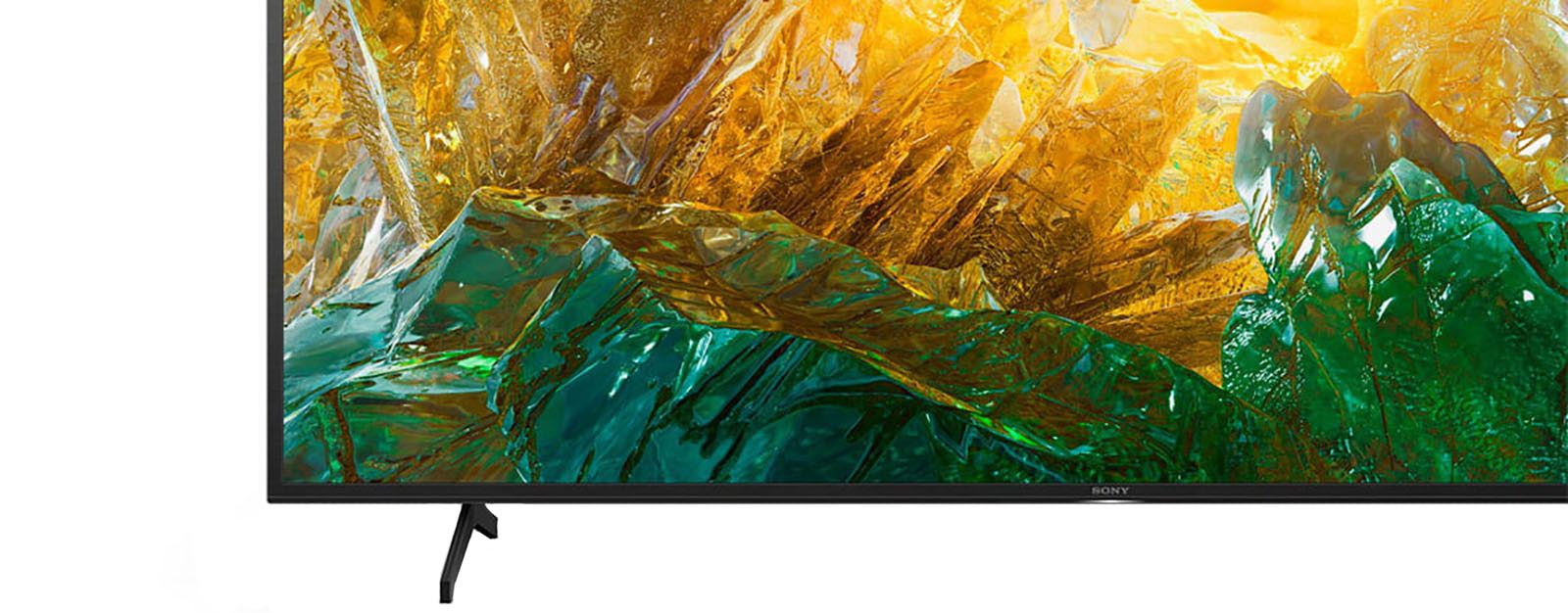 طراحی باریک و زیبای تلویزیون 55X8000H