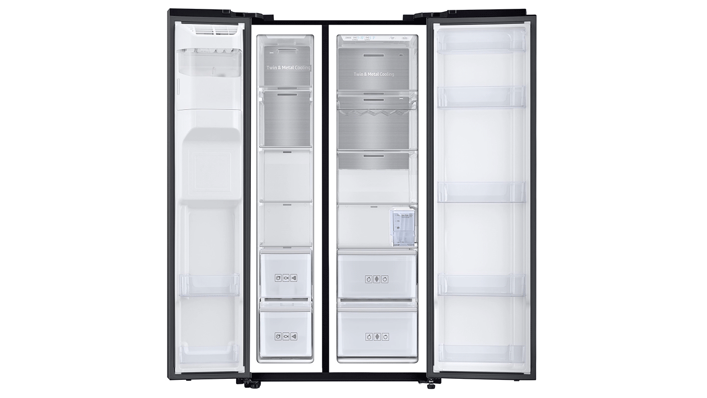 فناوری twin cooling plus در یخچال سایدبای ساید rs68 سامسونگ