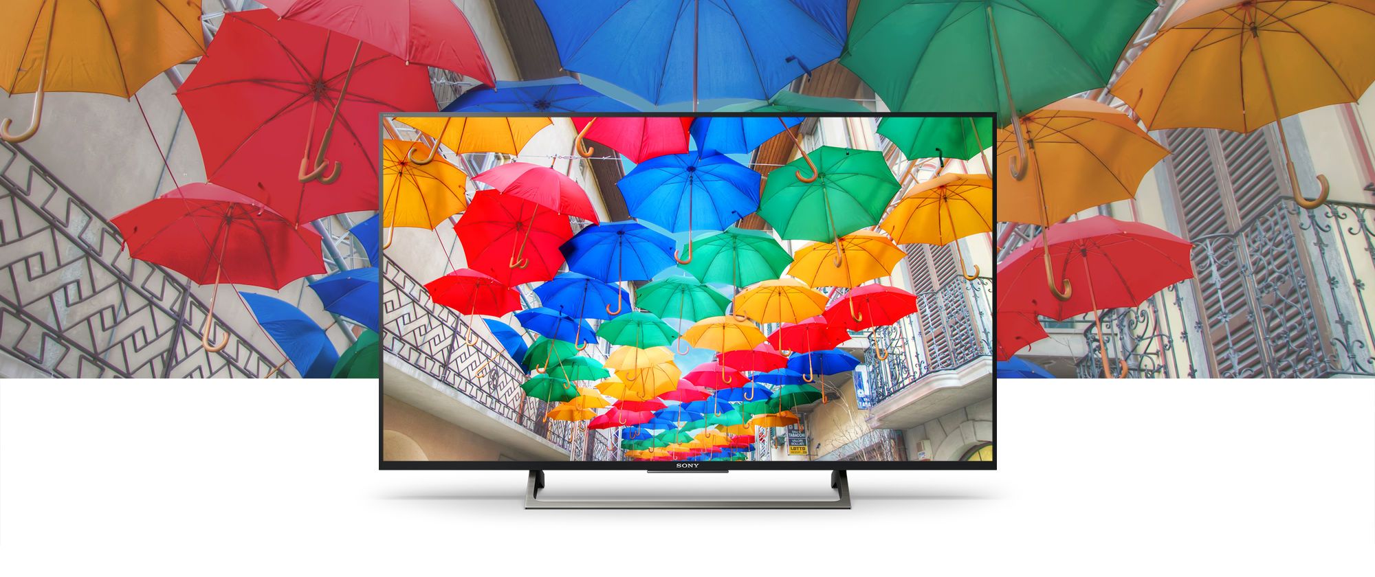 صفحه نمایش Triluminos در تلویزیون سونی X8000E